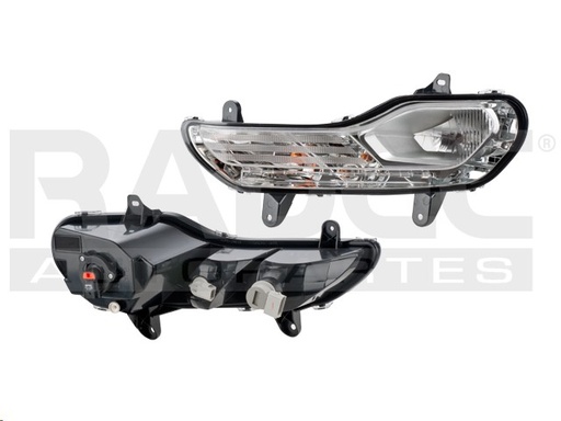[015-1209-09] FARO NIEBLA FD ESCAPE 13-16 BLANCO C/FOCO DEPO IZQ