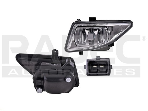 [015-1217-01] FARO NIEBLA FD FIESTA 00-02 S/FOCO DEPO IZQ