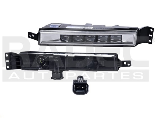 [015-1301-23] FARO NIEBLA HD ACCORD 16-17 2 Y 4 PUERTAS C/LEDS C/FOCO DEPO IZQ