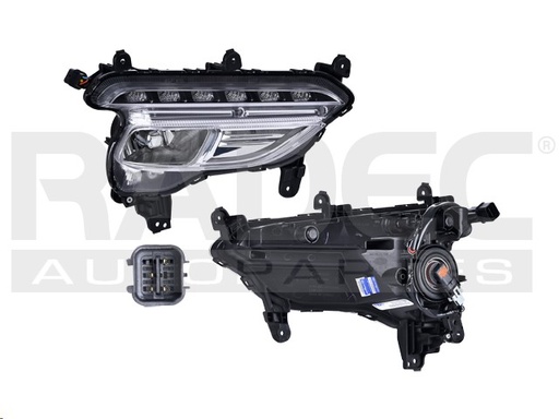 [015-3404-02] FARO NIEBLA HY SANTA FE SPORT 17-18 C/LUZ DE DIA C/FOCO DEPO DER