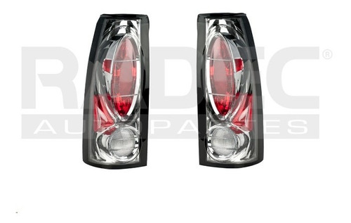 [016-0615-04] JUEGO CALAVERAS CV CHEYENNE/CUSTOM/SIERRA 92-98/SUBURBAN 92-99 OVALO C/FOC DEPO