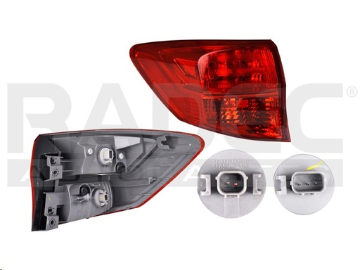[017-0108-03] CALAVERA EXTERIOR AC RDX 13-16 C/FOCO DEPO IZQ