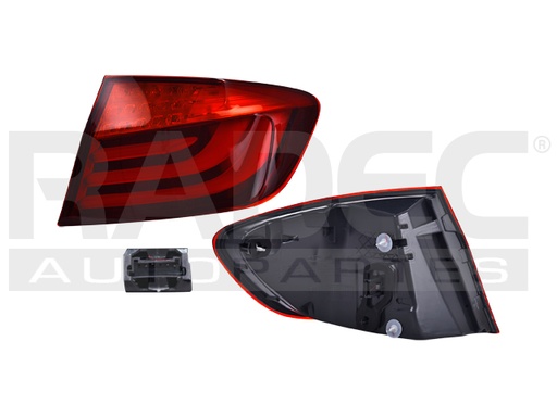[017-0315-00] CALAVERA EXTERIOR BW SERIE 5 10-13 4 PUERTAS C/LEDS DEPO DER
