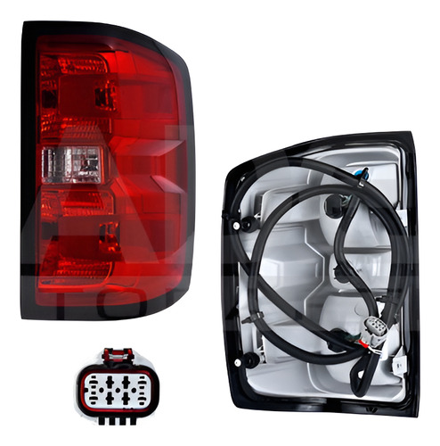 [017-0615-24] CALAVERA CV CHEYENNE/SILVERADO 14-18/SIERRA 2500/3500 15-18 DOBLE EJE TRASERO C/FOCO DEPO DER