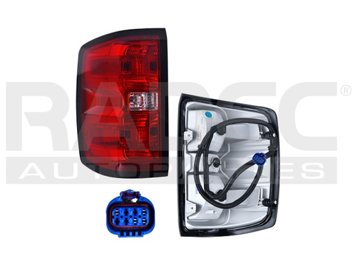 [017-0615-25] CALAVERA CV CHEYENNE/SILVERADO 14-18/SIERRA 2500/3500 15-18 DOBLE EJE TRASERO C/FOCO DEPO IZQ