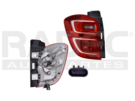 [017-0622-09] CALAVERA CV EQUINOX 16-17 C/FOCO DEPO IZQ