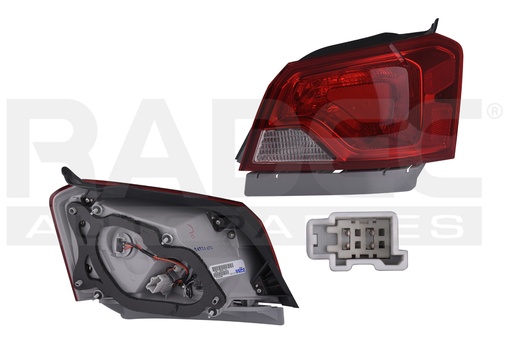 [017-0626-12] CALAVERA EXTERIOR CV IMPALA 14-19 C/LEDS DEPO DER
