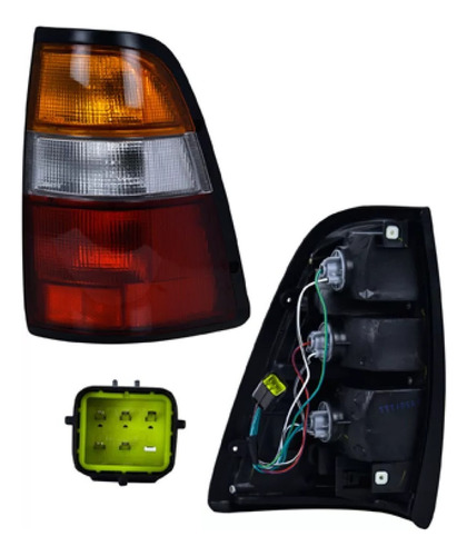 [017-0629-00] CALAVERA CHEVROLET LUV 97-01 C/FOCO DEPO DER