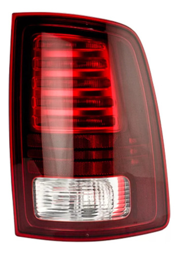 [017-0913-06] CALAVERA DODGE RAM PICK UP 13-19 S/FILO CROMADO C/LEDS DEPO DER