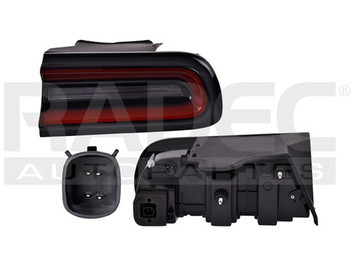 [017-0925-04] CALAVERA EXTERIOR DG CHALLENGER 15-20 C/LEDS DEPO DER