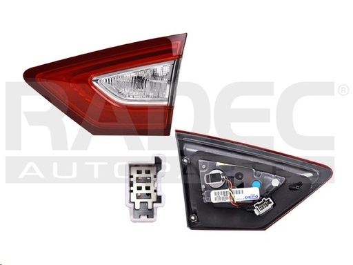 [017-1221-20] CALAVERA INTERIOR FD FUSION TITANIUM 13-16 C/LEDS DEPO DER