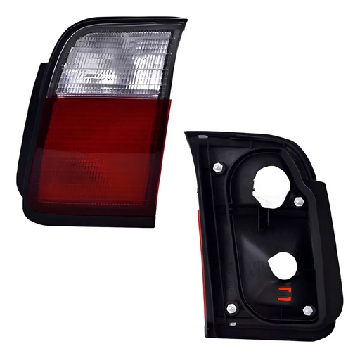 [017-1301-04] CALAVERA INTERIOR HD ACCORD 96-97 4 PUERTAS BLANCO/ROJO DEPO DER