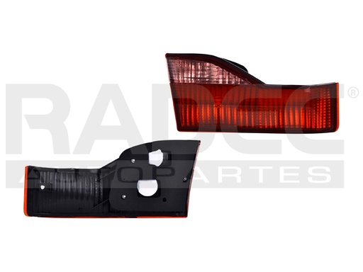 [017-1301-09] CALAVERA INTERIOR HD ACCORD 98-00 4 PUERTAS BLANCO/ROJO S/FOCO DEPO IZQ