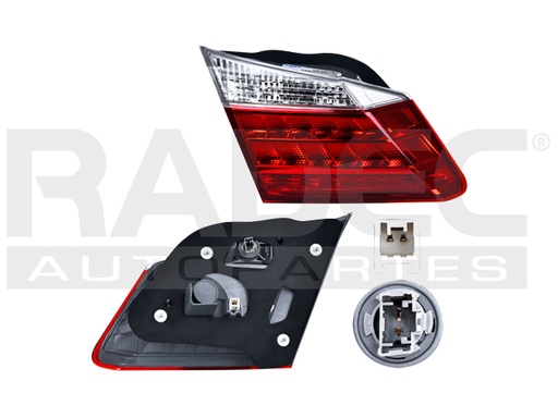 [017-1301-81] CALAVERA INTERIOR HD ACCORD 13-15 4 PUERTAS C/LEDS DEPO IZQ