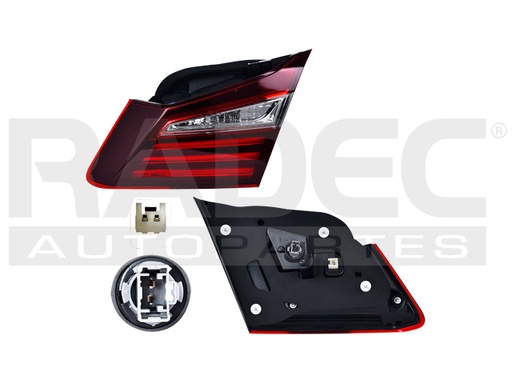 [017-1301-88] CALAVERA INTERIOR HD ACCORD 16-17 4 PUERTAS C/LEDS DEPO DER