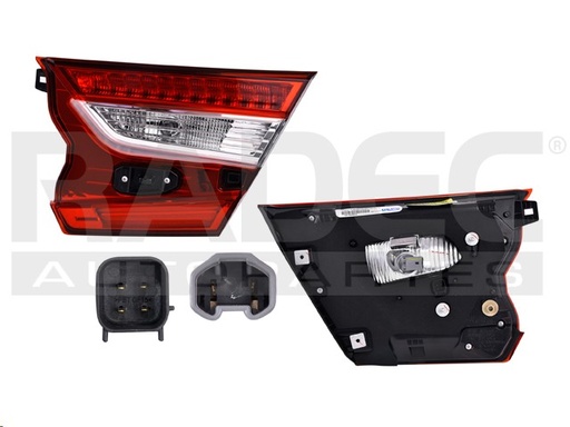 [017-1301-94] CALAVERA INTERIOR HD ACCORD EX/EXL 18-22 4 PUERTAS C/LEDS DEPO DER