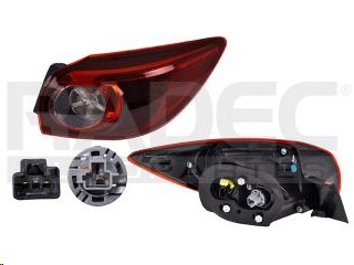 [017-1901-58] CALAVERA EXTERIOR MZ 3 14-18 5 PUERTAS C/LEDS DEPO DER
