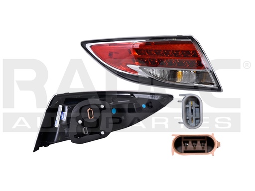 [017-1902-25] CALAVERA EXTERIOR MZ 6 09-13 C/LEDS DEPO IZQ
