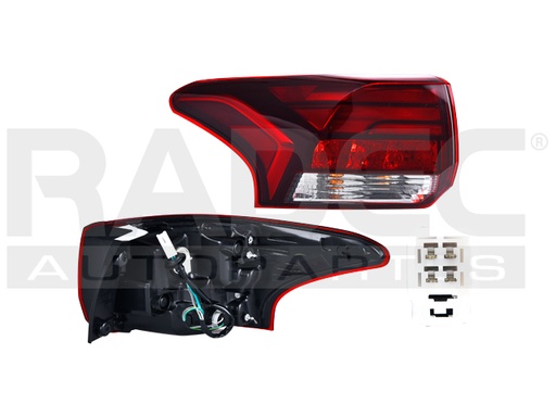 [017-2208-15] CALAVERA EXTERIOR MT OUTLANDER SE/SEL/LIMITED/HYBRID 16-22 L4 4CIL 2.0/2.4L C/LEDS DEPO IZQ