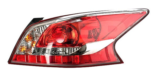 [017-2302-36] CALAVERA NS ALTIMA 13-16 4 PUERTAS FILO ROJO C/FOCO DEPO DER