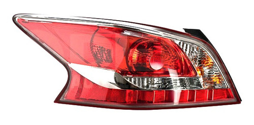[017-2302-37] CALAVERA NS ALTIMA 13-16 4 PUERTAS FILO ROJO C/FOCO DEPO IZQ