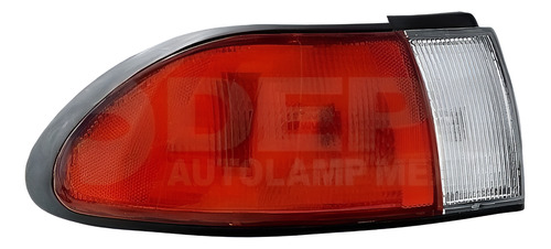 [017-2316-07] CALAVERA NISSAN SENTRA 2000 BLANCO/ROJO C/FOCO DEPO IZQ