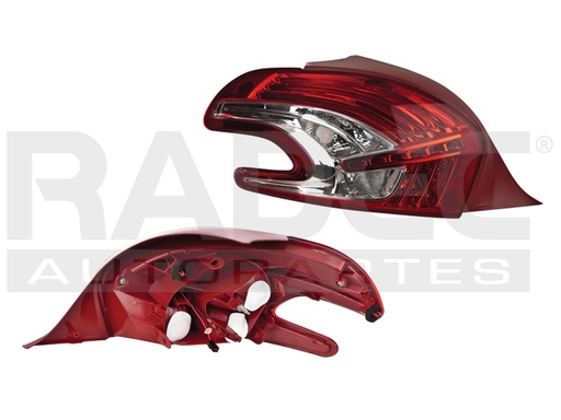 [017-2411-01] CALAVERA PG 208 13-16 C/LEDS DEPO IZQ