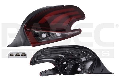 [017-2411-02] CALAVERA PG 208 ALLURE 17-21 5 PUERTAS C/LEDS DEPO DER