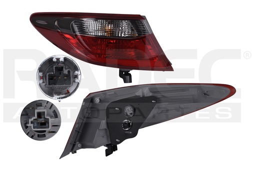 [017-3002-89] CALAVERA EXTERIOR TY CAMRY 15-17 OBSCURA C/FOCO DEPO IZQ