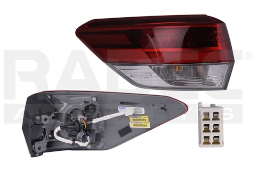 [017-3006-25] CALAVERA EXTERIOR TY HIGHLANDER 17-19 C/LEDS DEPO IZQ