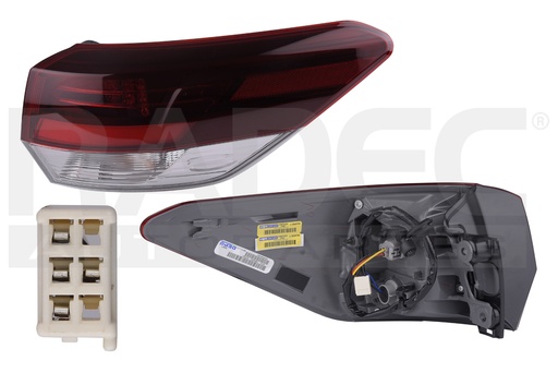 [017-3006-26] CALAVERA EXTERIOR TY HIGHLANDER 17-19 OBSCURA C/LEDS DEPO DER