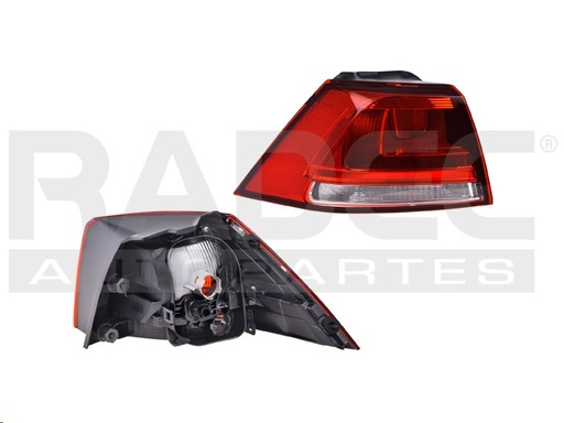 [017-3111-37] CALAVERA EXTERIOR VW GOLF 15-17 S/FOCO DEPO IZQ