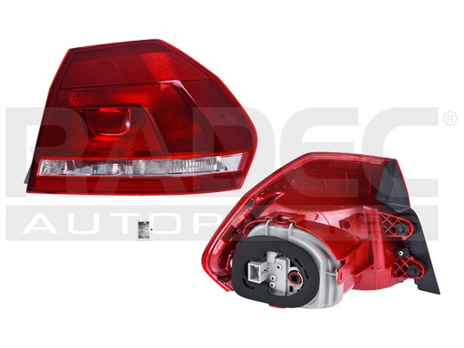 [017-3114-24] CALAVERA EXTERIOR VW PASSAT 12-15 C/LEDS DEPO DER