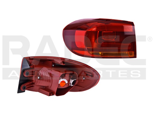 [017-3126-03] CALAVERA EXTERIOR VW TIGUAN 12-17 S/FOCO DEPO IZQ