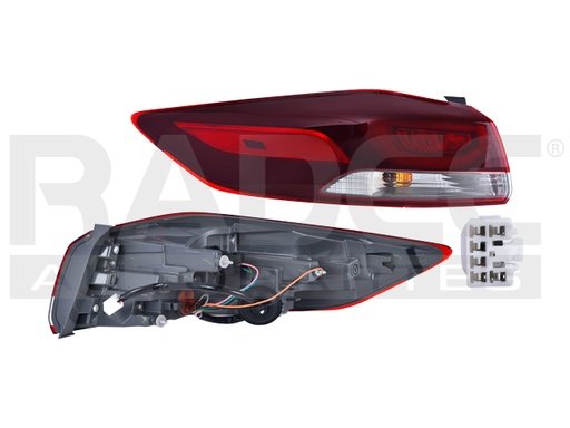 [017-3402-19] CALAVERA EXTERIOR HY ELANTRA 17-18 C/LEDS DEPO IZQ