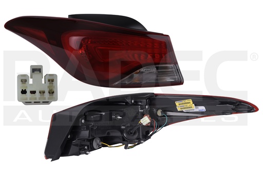 [017-3402-33] CALAVERA EXTERIOR HY ELANTRA 15-16 AMERICANO C/FOCOS DEPO IZQ
