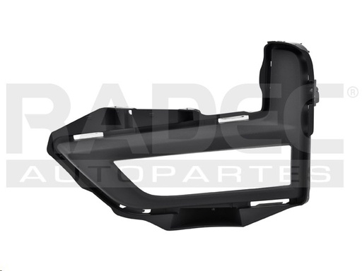 [003-2324-09] REJILLA FASCIA DELANTERA NS X-TRAIL 18-22 C/HOYO P/FARO ADVANCE/EXCLUSIVE/SENSE/ARMOR/HYBRID L4 4 CILINDROS 2.0/2.5L 5 PUERTAS IZQ