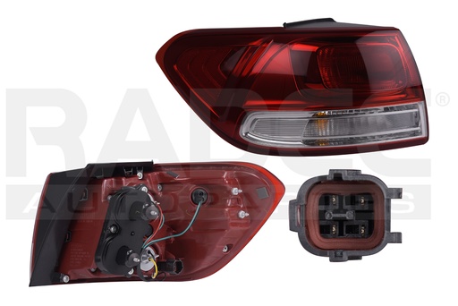 [017-3503-09] CALAVERA EXTERIOR KI SORENTO 16-18 C/FOCOS DEPO IZQ