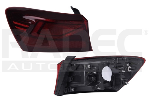 [017-3507-15] CALAVERA EXTERIOR KI FORTE 19-21 4 PUERTAS S/FOCO S/LEDS DEPO IZQ