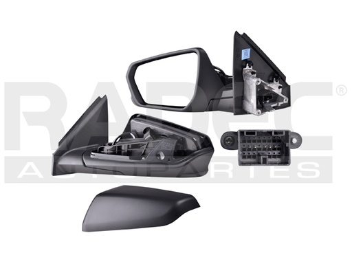 [018-0622-25] ESPEJO CV EQUINOX 18-21 ELECTRICO CORRUGADO 3 PINES LS/LT/PREMIER/MIDNIGHT/SLT L4 4 CILINDROS 1.5/2.0L 5 PUERTAS IZQ