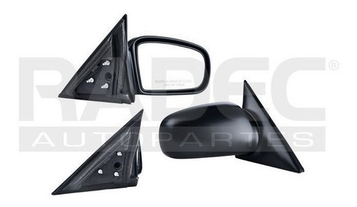 [018-0630-02] ESPEJO CV MALIBU 97-03 MANUAL P/PINTAR GLS/GL/BASE/LS L4/V6 4/6 CILINDROS 2.2/2.4/3.1L 4 PUERTAS DER