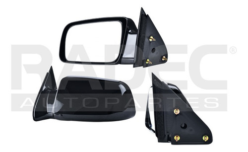 [018-0642-03] ESPEJO CV SUBURBAN 92-98 MANUAL NEGRO LIMITED/WT/BASE/LS/LT/SLE/SLT V8 8 CILINDROS 5.7/6.5/7.4L 2/4 PUERTAS IZQ
