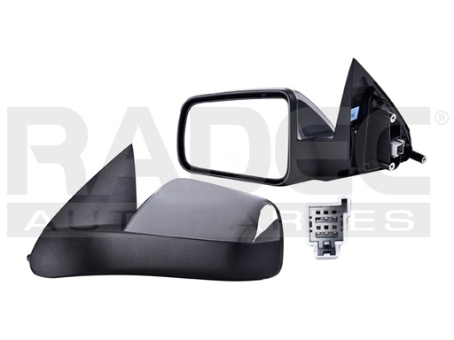 [018-1219-45] ESPEJO FD FOCUS 08-11 ELECTRICO C/DESENPANANTE CROMADO 5 PINES SES/SEL/SE/S L4 4CILINDROS 2.0L 4 PUERTAS IZQ