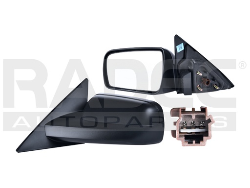 [018-1228-07] ESPEJO FD MUSTANG 05-09 ELECTRICO CORRUGADO 3 PINES SHELBY/BASE/GT IZQ