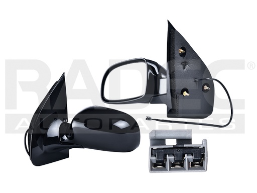 [018-1237-05] ESPEJO FD WINDSTAR 99-03 ELECTRICO NEGRO 3 PINES GL/LX/LIMITED/BASE V6 6CILINDROS 3.8L 3/4 PUERTAS IZQ