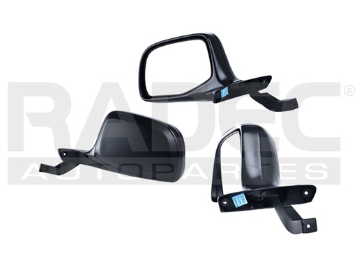 [018-1241-05] ESPEJO FD F-150 92-96 NEGRO P/PINTAR LIGHTNING/BASE/XL/EDDIE BAUER/XLT/F-150/F-250/F-350 V6/V8 6/8CILINDROS 2.0/3.3/4.2/4.6/5.4L 2 PUERTAS IZQ