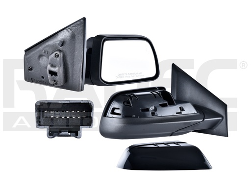 [018-1242-14] ESPEJO FD EDGE 11-14 ELECTRICO C/DESENPANANTE C/MEMORIA C/LUZ P/PINTAR SEL/SE/LIMITED/SPORT V6 6CILINDROS 3.5/3.7L 4 PUERTAS DER