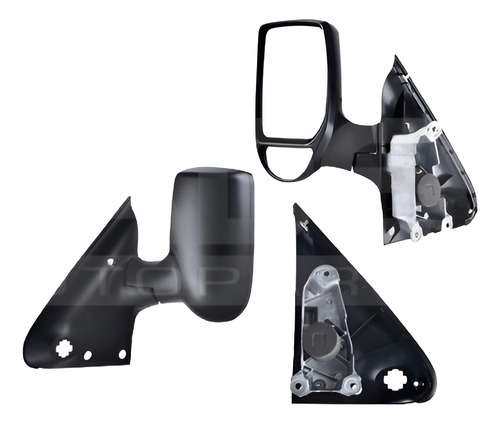 [018-1245-01] ESPEJO FD TRANSIT 08-12 MANUAL NEGRO TDCI 3.2/TDCI 2.4/2.3 16V/TDCI 2.2 IZQ