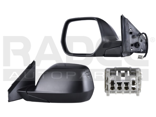 [018-1303-13] ESPEJO HD CR-V 07-11 ELECTRICO P/PINTAR 3 PINES IZQ