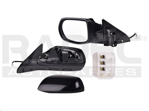 [018-1313-05] ESPEJO HD HR-V 16-22 ELECTRICO C/DESENPANANTE P/PINTAR 5 PINES EPIC/UNIQ/PRIME/TOURING L4 4 CILINDROS 1.8L 5 PUERTAS IZQ